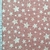 Towel Estampado Rosa Estrellas Blancas - comprar online