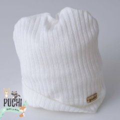 Gorro de lanilla morley Crudo - comprar online