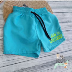 Short de baño Dilan Celeste Aqua - comprar online