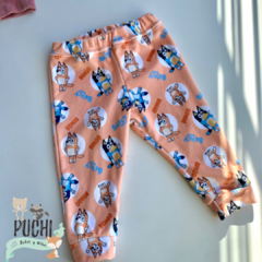 Imagen de Conjunto Bluey naranja pastel