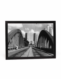 Fotografia Antiga Seu Câncio - Viaduto Santa Tereza