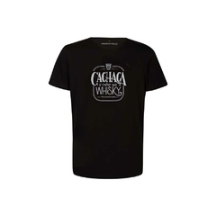 Camiseta Cachaça é melhor que Whisky