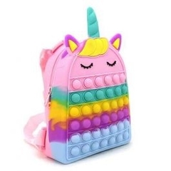 Mochila unicornio pop it - comprar online