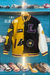 Campera universitaria Lakers Amarilla