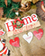 Placa Decorativa Natal Em Mdf - Home Sweet Home - 21 X 26CM