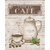 Placa Decorativa Em Mdf - Canto Do Café - 19 X 24 Cm