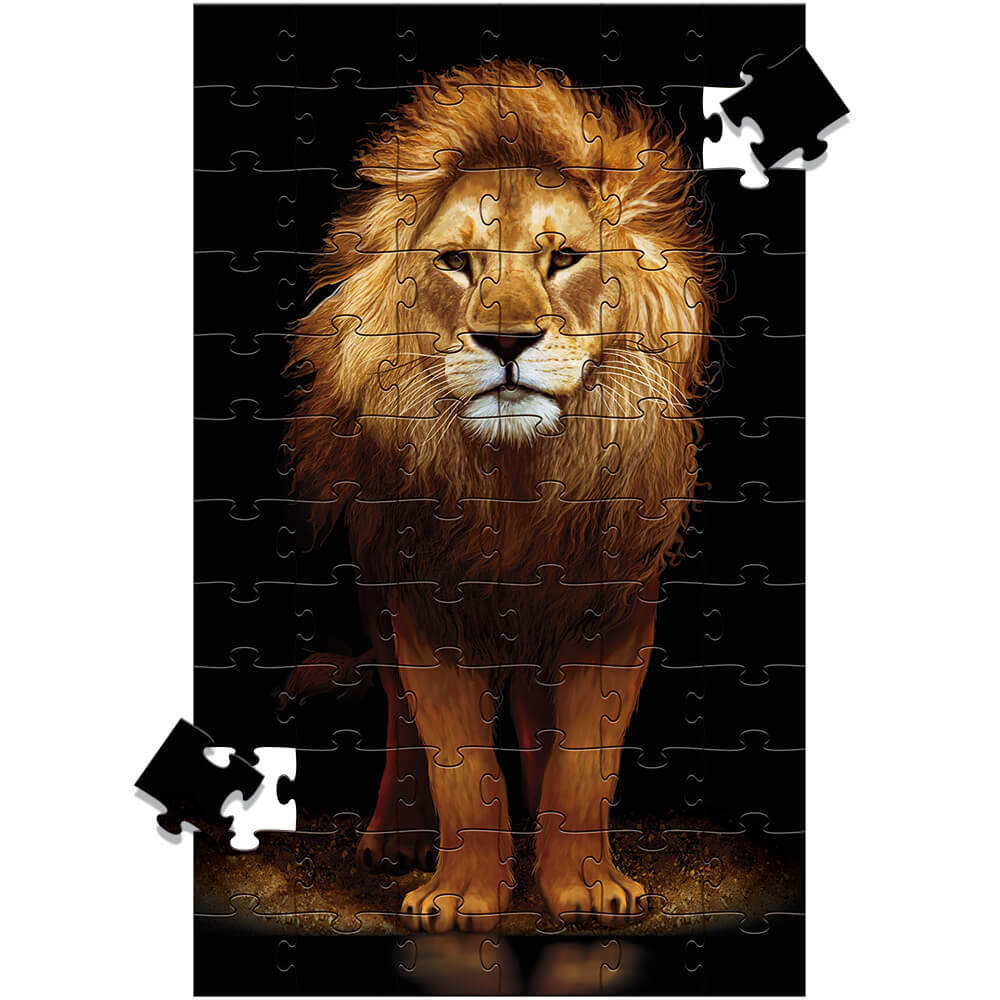 Quebra-cabeça - Leão - Frete grátis na Decora Vibes