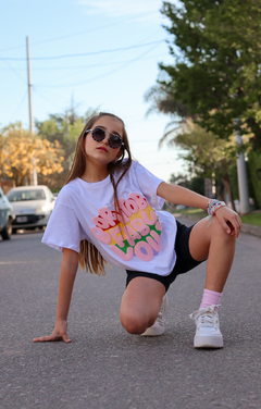 Remera de nena corazon - Kids Store