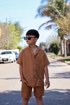 Conjunto Short y Camisa de lino (VOLVIOOO) en internet