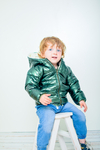 Campera de bebe metalizada con piel (art.631)