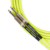 CABO GUITARRA 0,5-MM TX CONECTORES P10 X P10 MOD NEON GREEN 15FT/4.57MTS na internet