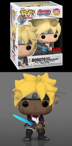 PRÉ-VENDA] Funko Pop Desenho/animação - Naruto Boruto - Boruto with Chakra  Blade 1383 GITD (AAA Exclusive)