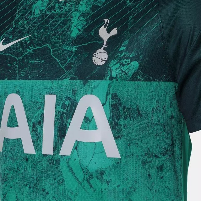 Camisa Tottenham Third 18/19 Torcedor Nike Masculina - Verde