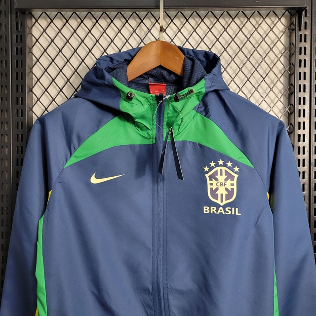 Corta Vento Seleção Brasileira - Nike Masculino - Azul