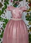 VESTIDO LONGO ROSE DE RENDA