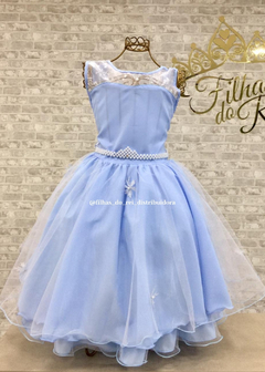 Imagem do VESTIDO TEMÁTICO FROZEN COM CAPA