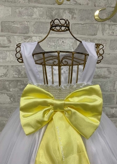 Vestido de florista amarelo 2025