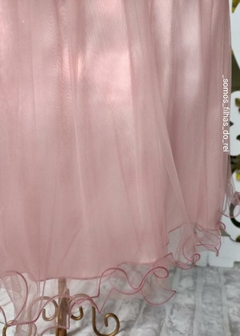 VESTIDO LONGO ROSE DE RENDA - loja online