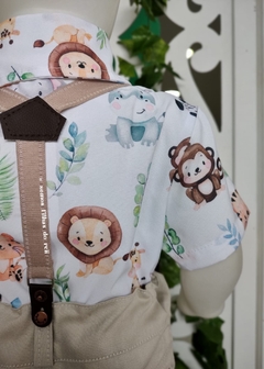 CONJUNTO INFANTIL TEMÁTICO MENINO SAFARI na internet