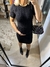 Vestido Feminino Midi Tricô Modal Trançado Gestante - loja online