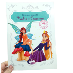 libro para colorear hadas y princesas