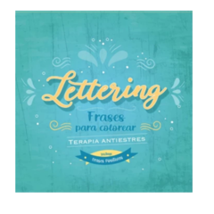 libro lettering antiestres frases