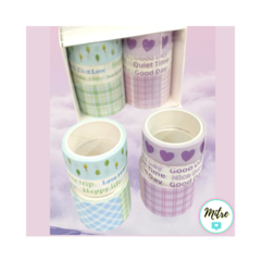 CINTA WASHI TAPE X 6