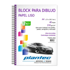 BLOCK CUADERNO ARTE A4 PLANTEC 210 GRS. 15657