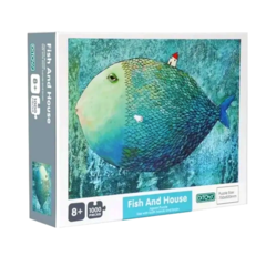 PUZZLE 1000P. FISH & HOUSE DITOYS