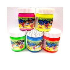TEMPERA POTE FLUO 250G. PLAYCOLOR