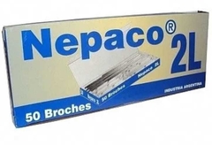 BROCHES NEPACO METAL 2L X 50 UN - comprar online