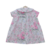 Vestido Carlota flores rosas - comprar online