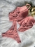 Conjunto de lingerie importado cropped ZeD rose - comprar online