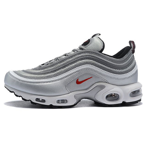 Nike air max 97 plus cheap black red