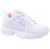 Fila Disruptor Branco c/ Rosa