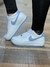 Nike Air Force One Branco/Azul - Mandella Shoes - Site Oficial