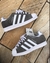 Adidas Superstar Cinza C/Branco - comprar online
