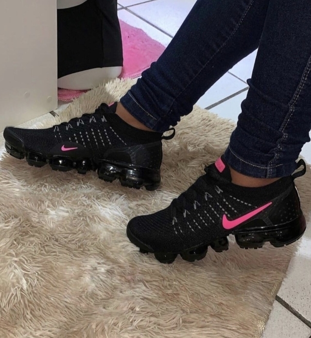 Vapormax 2.0 sale preto e rosa