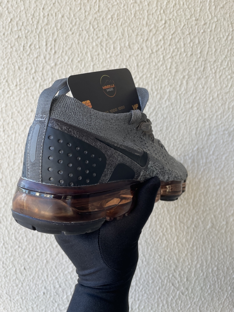 Nike Vapormax 2.0 Cinza Sola Marrom