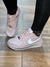 Nike Air Force One Rosa/Cinza Refletivo - Mandella Shoes - Site Oficial