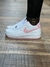 Nike Air Force One Branco/Rosa - Mandella Shoes - Site Oficial
