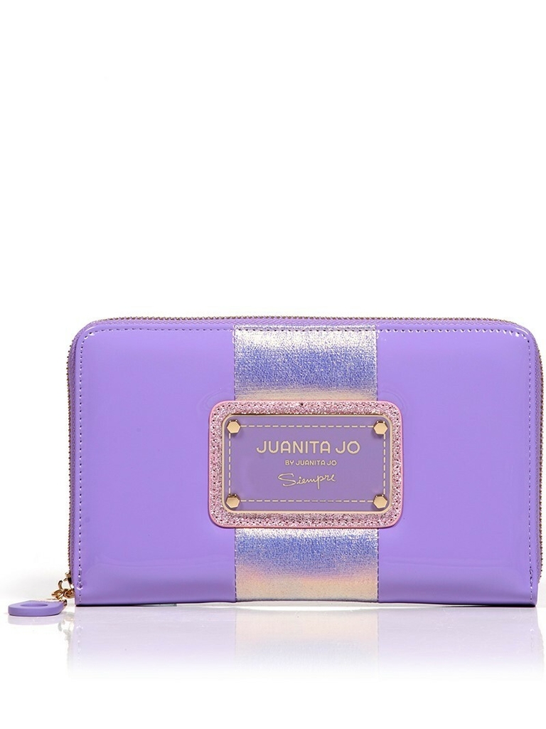 Billetera charol sale
