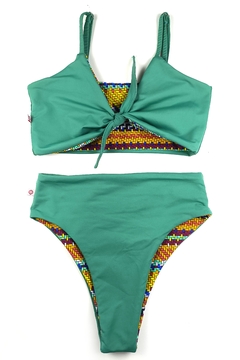 Conjunto Verde Quadriculado - comprar online