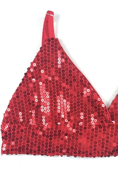 Top Paetê Vermelho - comprar online