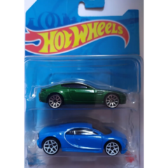 Carrinho Hot Wheels Die Cast FVN40 Sortido - Embalagem com 2 Peças