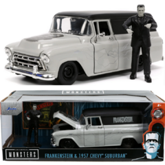 Frankenstein 1957 Chevy Suburban Universal Monster Jada 1/24