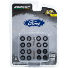 Greenlight Conjunto Rodas e Pneus Série 7 Ford 1:64