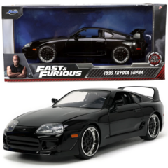 Miniatura Toyota Supra 95 Velozes e Furiosos 1:24 Jada Preto