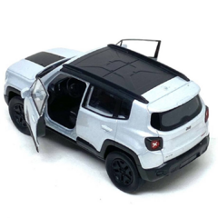 Jeep Renegade Trailhawk Prata - Nex Models - 1/32 - Welly - comprar online