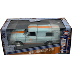 Miniatura Chevrolet C-10 1968 Gulf Oil 1:24 Greenlight na internet